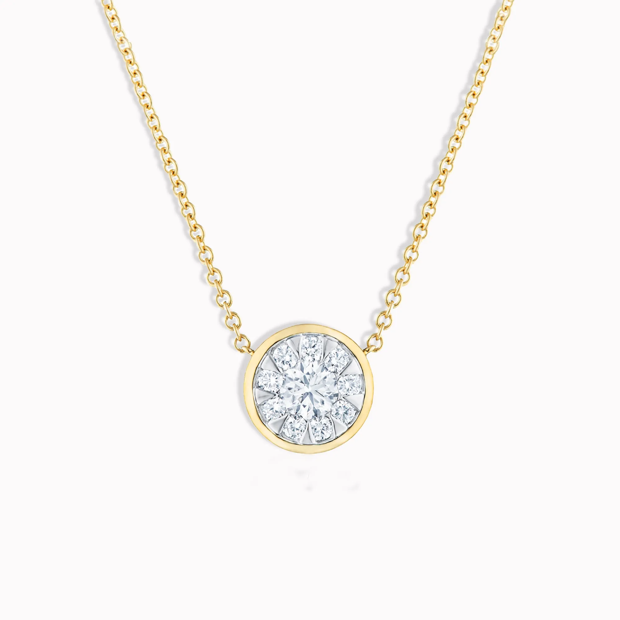 Round Sunburst Pendant