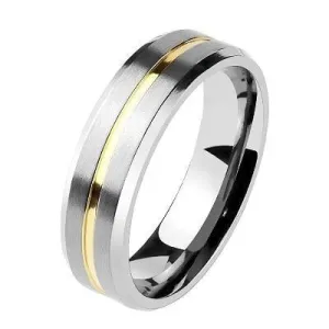 SATURN 6MM TITANIUM WEDDING RING