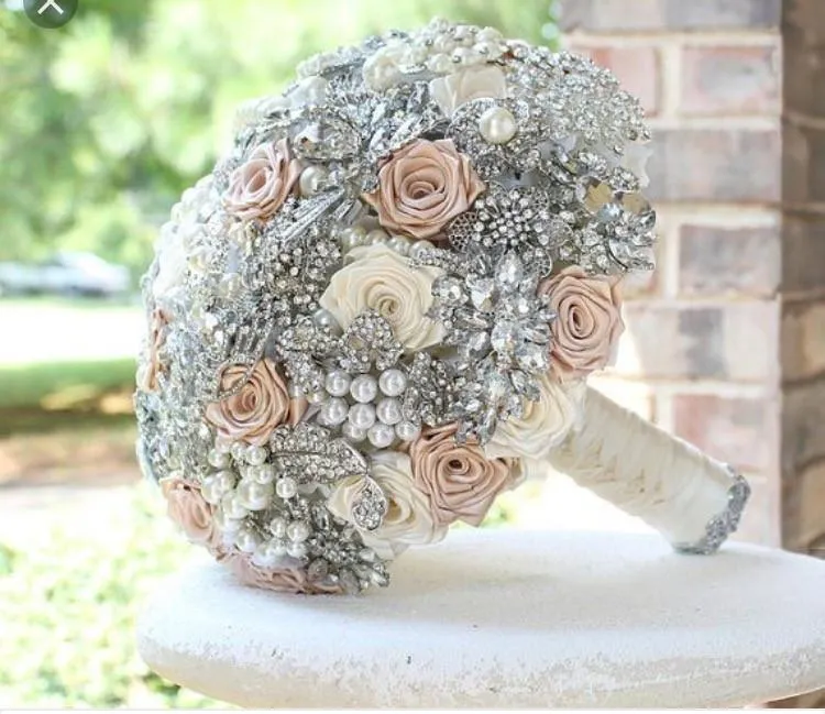 SHELBY ~ Create Your Package Satin Roses Bouquet