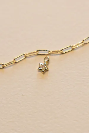 Shining Star Charm - 14K GF