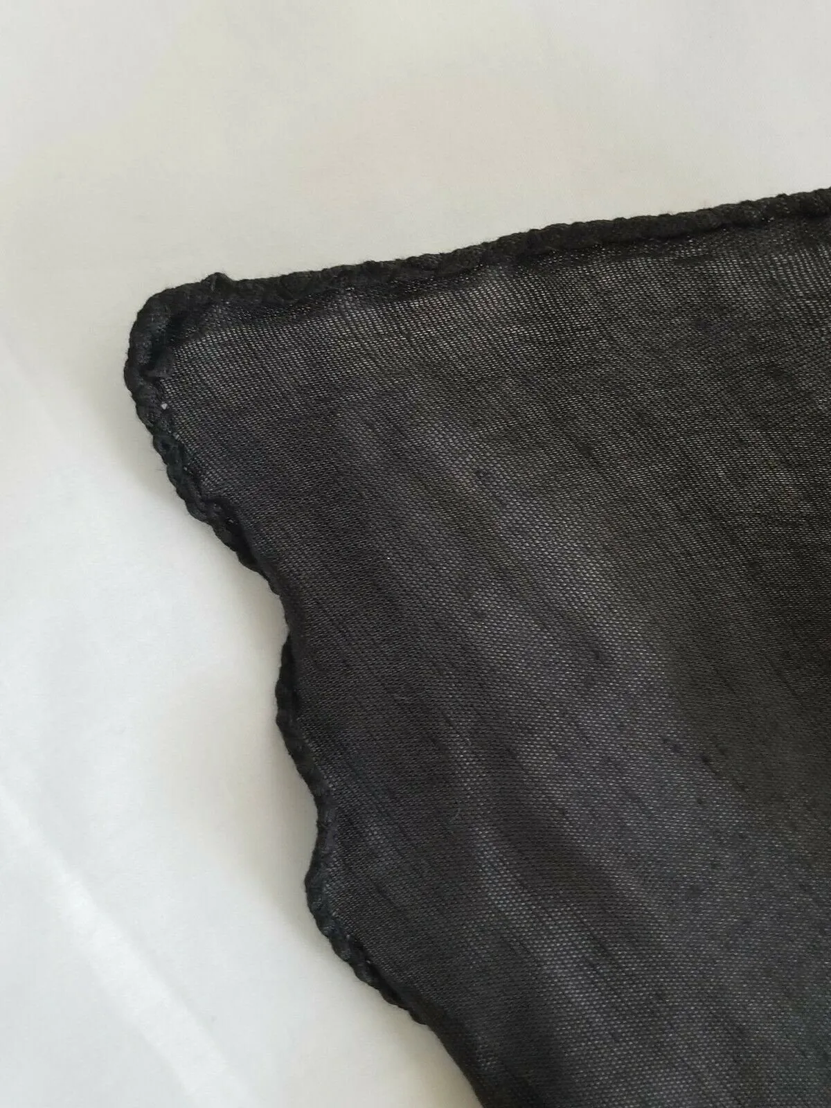 Sikh hindu kaur singh black plain bandana head wrap gear wedding marriage rumal