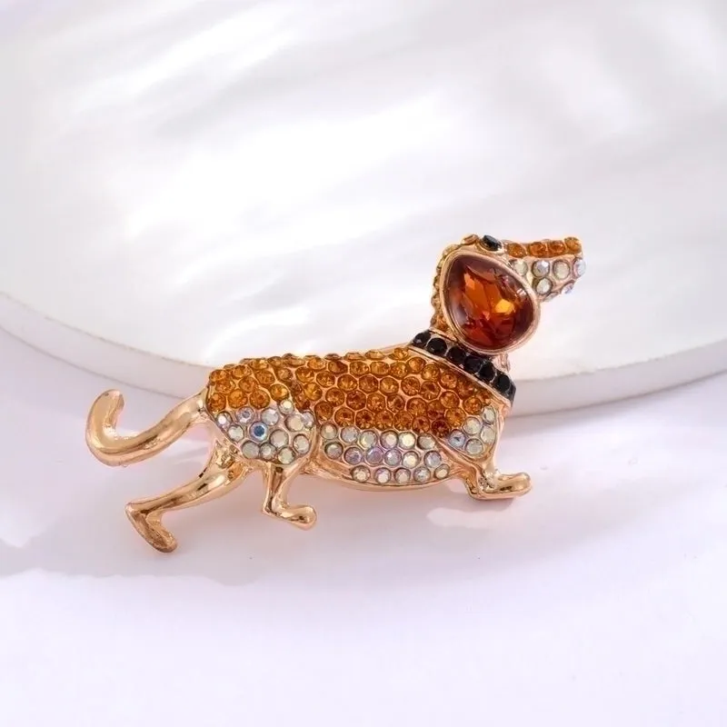 Simple Style Animal Alloy Inlay Rhinestones Women's Brooches