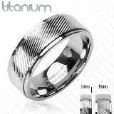 STELLA 8mm - 6mm MEN'S WEDDING RING