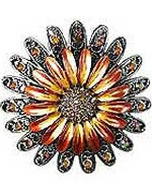 Sun Flower Brooch #84100-6