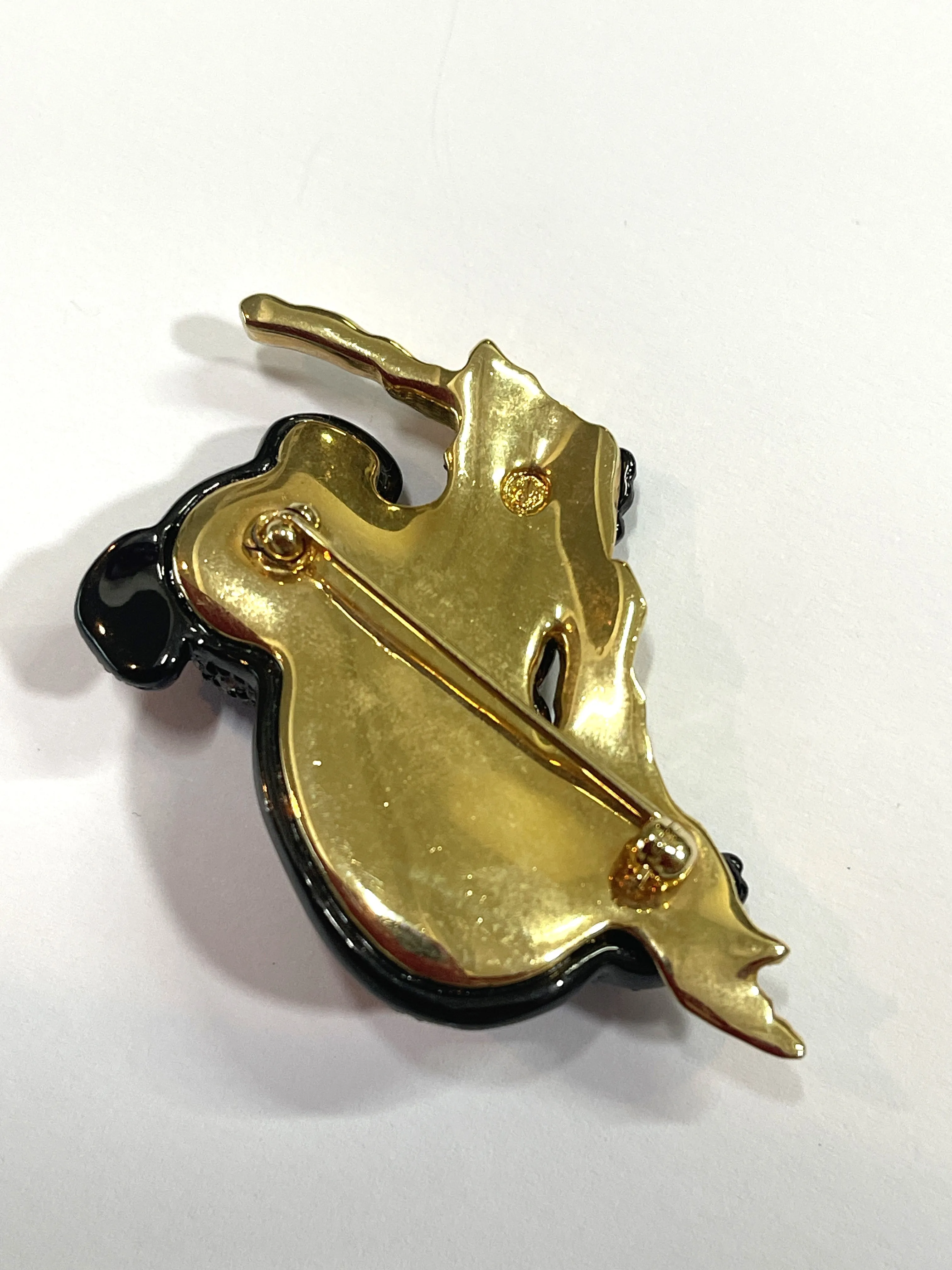Swarovski Vintage Rhinestone Koala Brooch