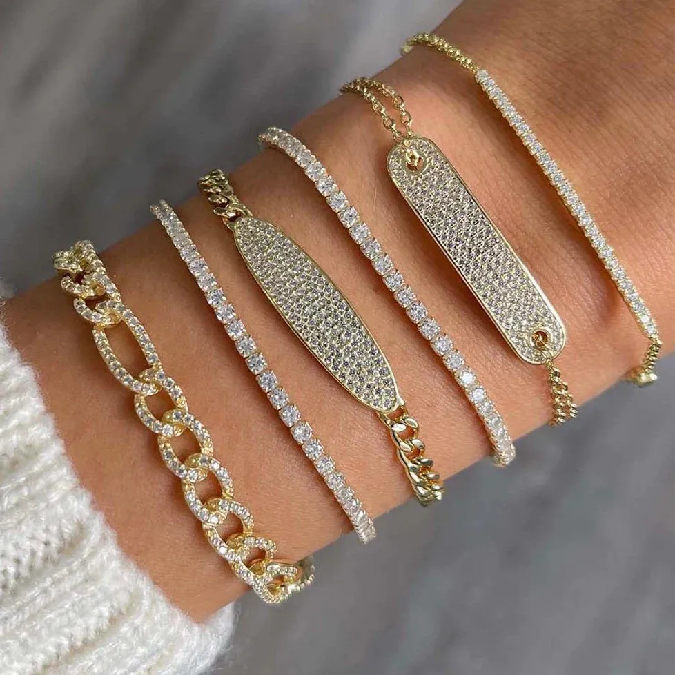THIN TENNIS BRACELET