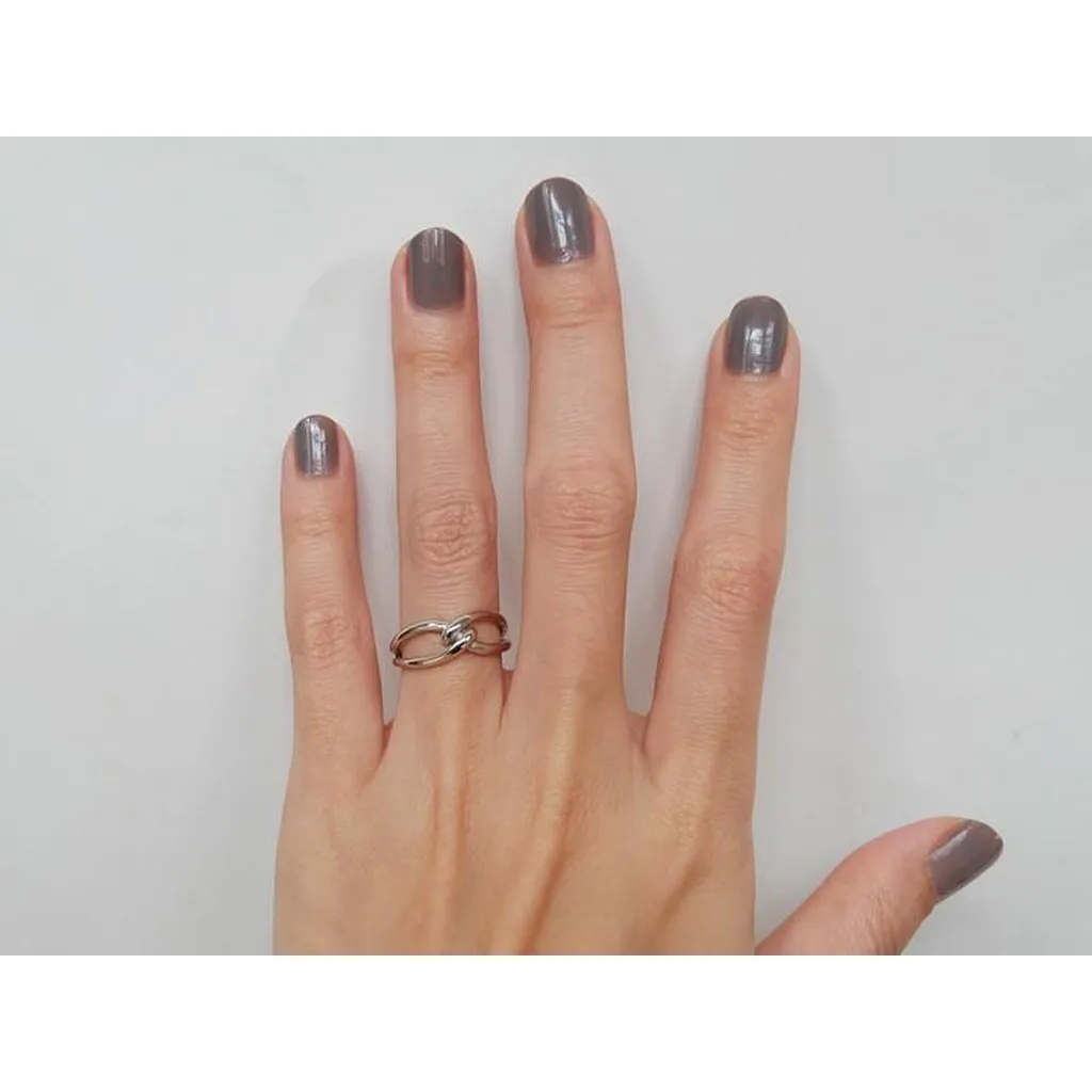 TINY OPEN CIRCLE RING