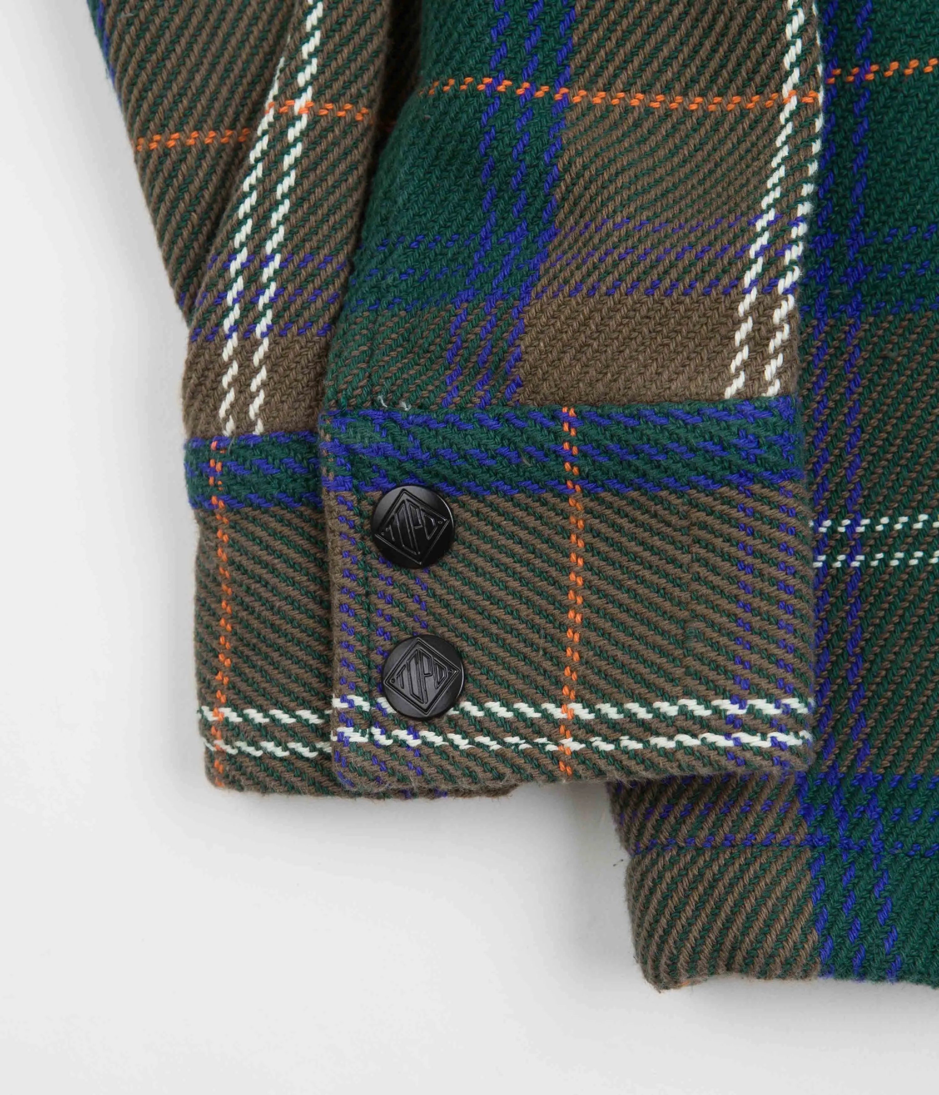 Topo Designs Mountain Shirt Jacket - Blue / Red Plaid
