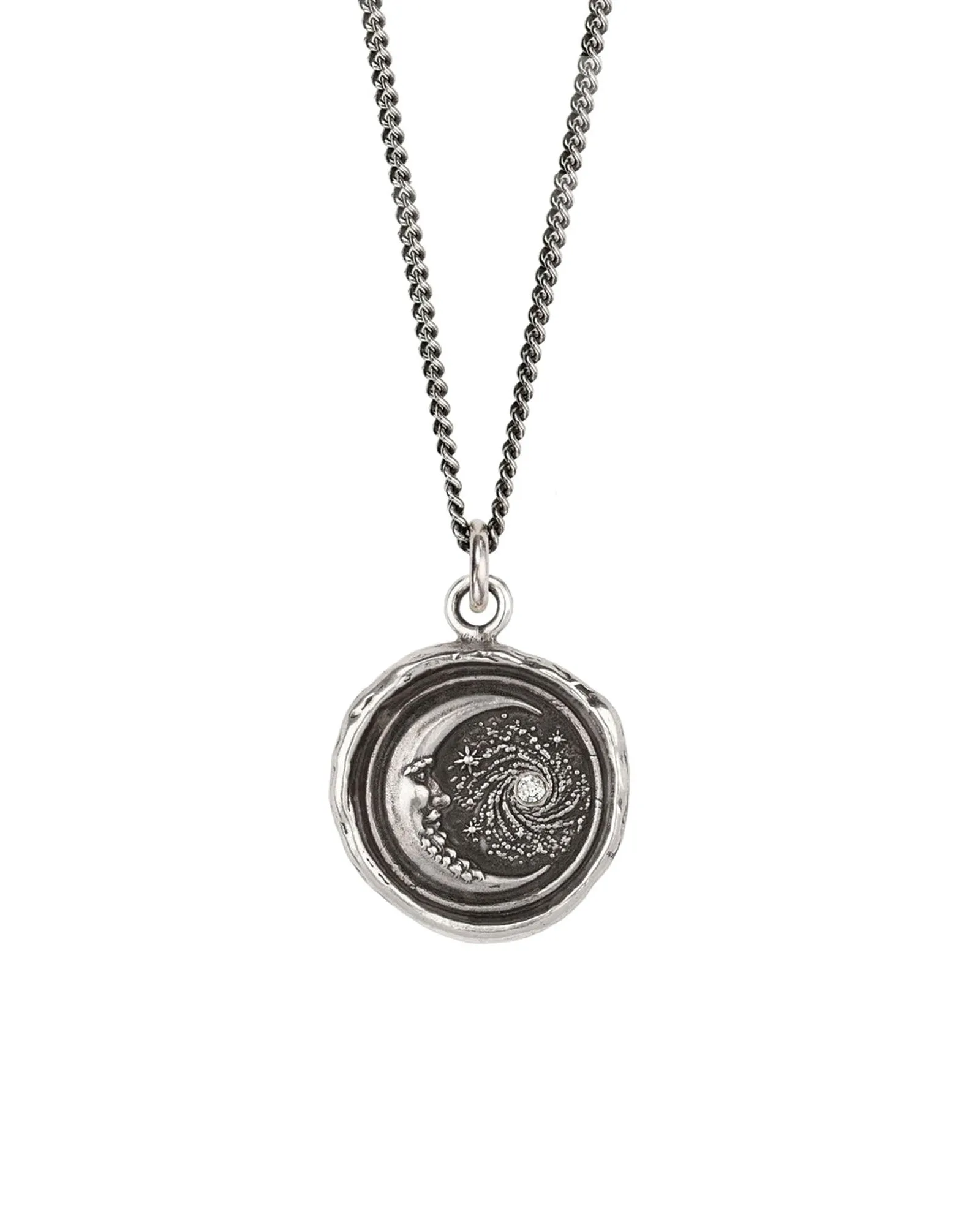 Trust The Universe Diamond Necklace