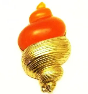 Vintage Dior Seashell Brooch
